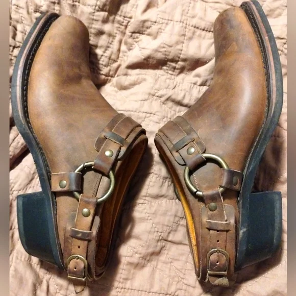 Frye flynn sales harness mule